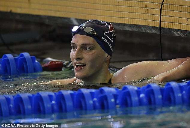 The topic took center stage in 2022 with UPenn swimmer Lia Thomas, pictured, who began competing in women's collegiate swimming 18 months after transition setting records.