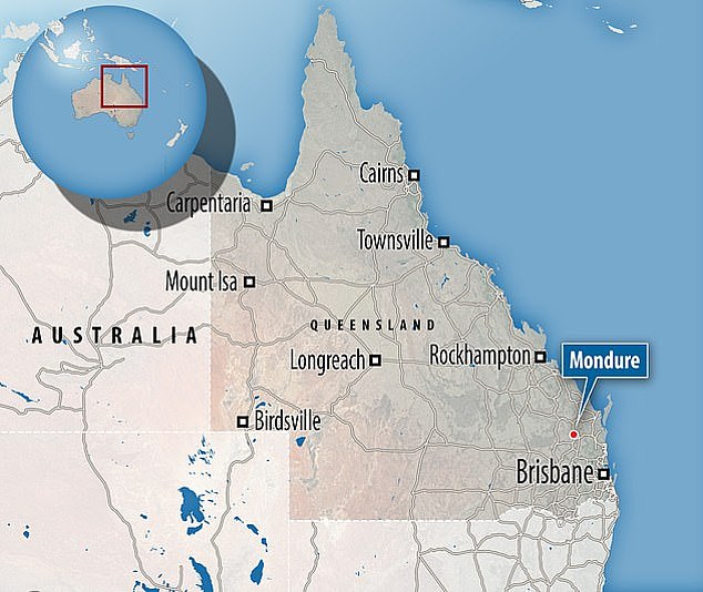 Green, from Mondure (map pictured), is charged with one count of rape, one count of assault and procuring a sexual act by intimidation, to which he has pleaded not guilty.