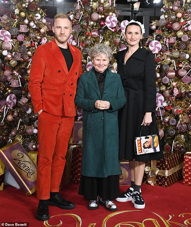 In November 2023, the couple attended the premiere of Wonka along with Bessie's famous actress mother, Imelda, 68.