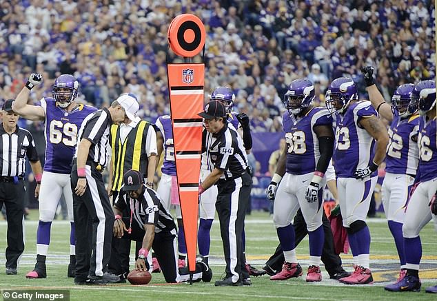 The NFL reportedly plans to keep network officials on the field as a backup for the technology.