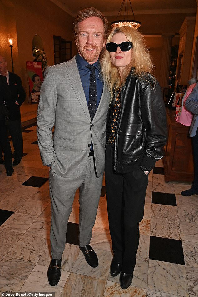 Damian and Alison pictured together at The Prince's Trust Awards earlier in the evening.