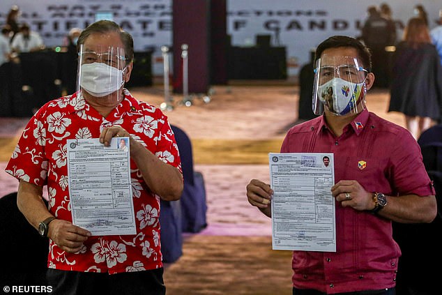 Lito and Atienza present their candidacy for president and vice president in October 2021