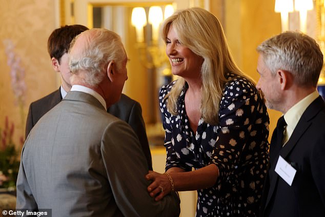 Penny Lancaster at the reception for the winners of the 20th Prince's Trust Awards