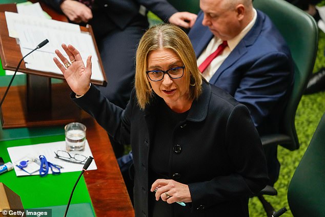 Victorian Premier Jacinta Allan (pictured) previously declined to comment on whether the government would accept or reject the proposals.