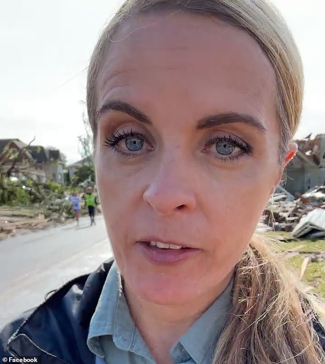 Wendi Rae, a reporter from Greenfield, posted an emotional video and horrifying photos of the fallout that gripped her hometown.