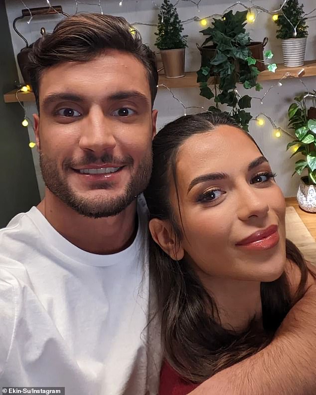 Ekin-Su won Love Island in 2022 alongside her ex-boyfriend Davide, with whom she had an on-off relationship until they finally split in January.