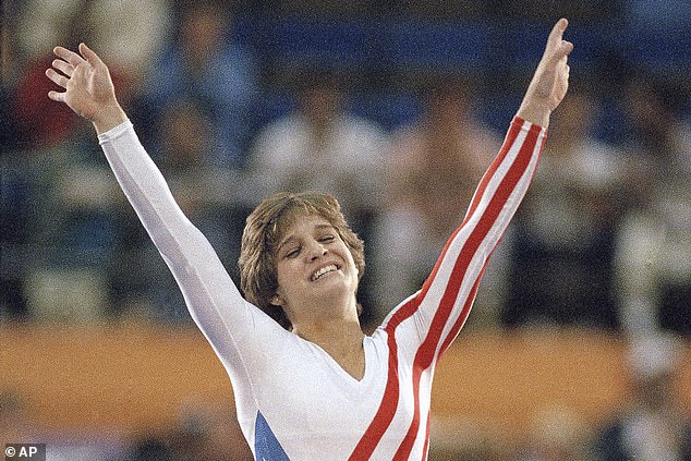 Retton became the first American to win the gold medal in gymnastics in 1984.