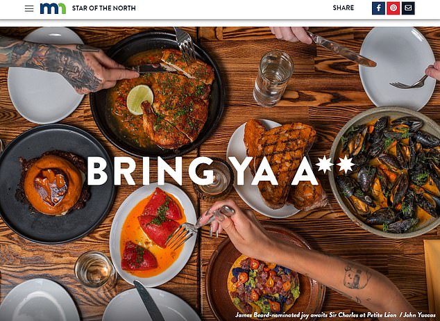 The Minnesota tourism website made 'bring ya a**' its slogan after Edwards' clip went viral.