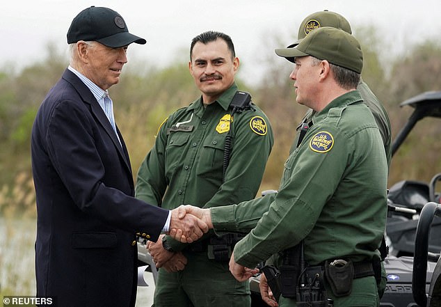 President Joe Biden took 94 executive actions to reverse Donald Trump's border policies in the months after taking office, but has refused to issue any as the number of migrants has risen.