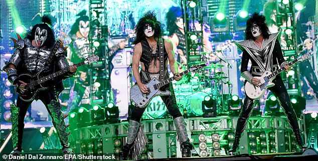 According to The Sun, the band is close to signing a deal that will see holograms of the group performing at their peak (KISS performing in 2015).