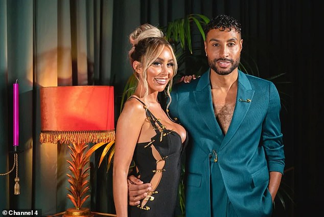 A source interviewed by Yahoo Lifestyle said MAFS Australia is committed to diversity after producers of the 2023 British version of the show cast Elle Morgan, who identifies as transgender. Ellie is pictured with boyfriend Nathanial Valentino