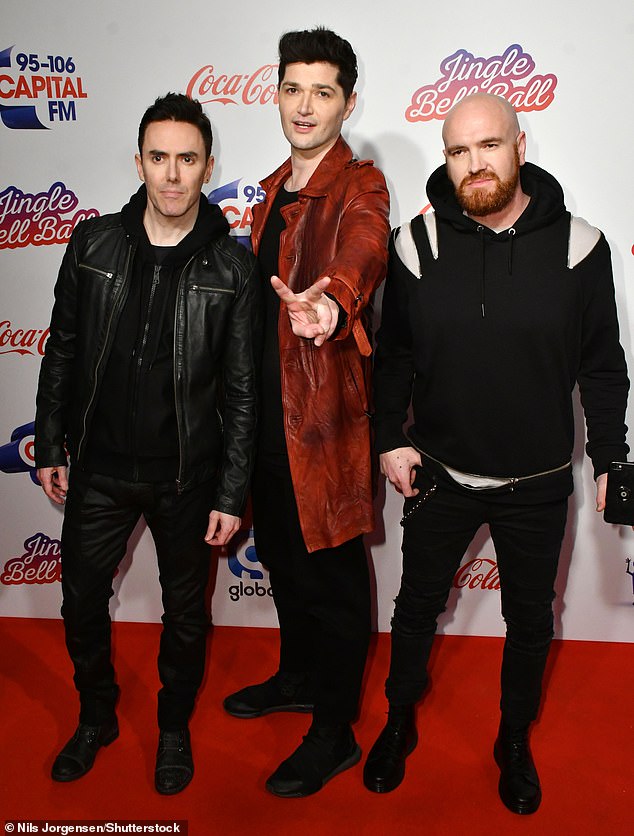 The Script formed in Dublin in 2001, with Mark on guitar, Glen on drums and Danny singing (pictured in 2017)