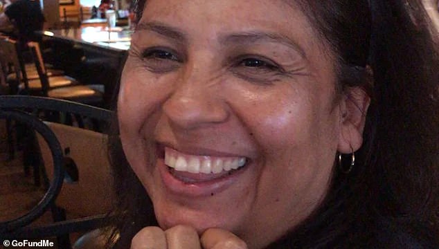 Monica Zamarrón, 46, died in that crash Tuesday afternoon when her car flew off the road, authorities said.