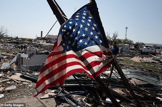 Authorities were still assessing the full extent of property damage in Greenfield, a community of 2,000 people about 60 miles southwest of Des Moines, the state capital.