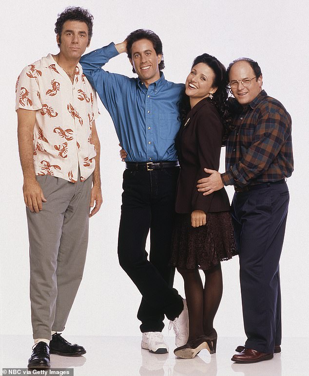 The 74-year-old actor detailed discovering he had stage 1 prostate cancer during the summer of 2018 in an excerpt from his book after a routine checkup showed high PSA levels, obtained by People, which will be published on January 4. June (seen at left in 1994 with her Seinfeld co-stars)