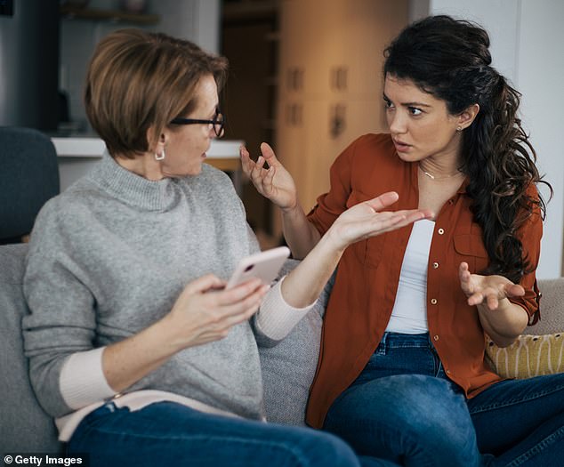 She explained that she wanted her mother-in-law and her boyfriend, both 66, to get rid of their dog, never discipline their children and make her the primary owner of the house, to name just a few (file image ).