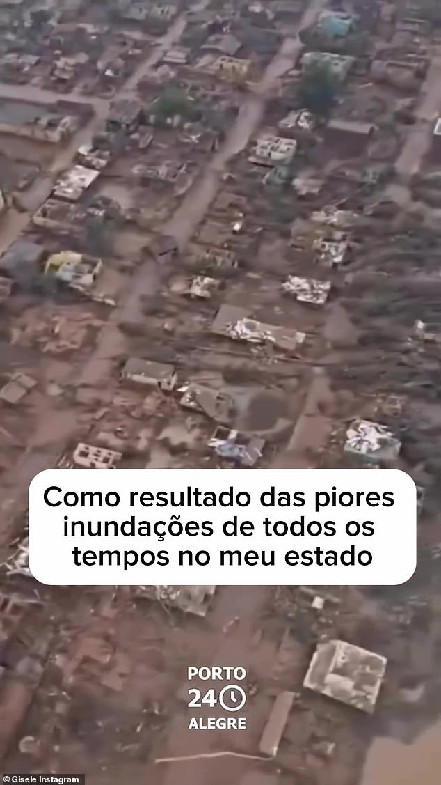 And he continued: 'More than 17,808 people donated; Today we raised close to R$ 6,130,000. We will now focus on helping to rebuild so people can return to their homes.