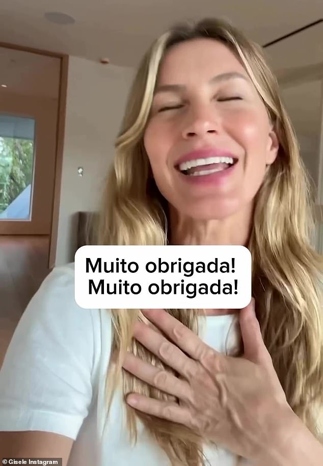 The publication revealed that donations have exceeded one million dollars. The Alianza Luz Fund is a Gisele initiative created in 2020 to provide humanitarian aid during the pandemic to families in Brazil.