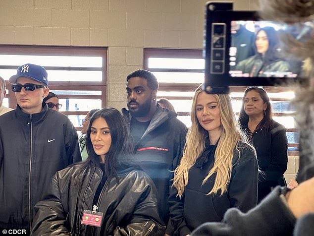 Kim and Khloé Kardashian recently toured the facilities for their new Hulu show.