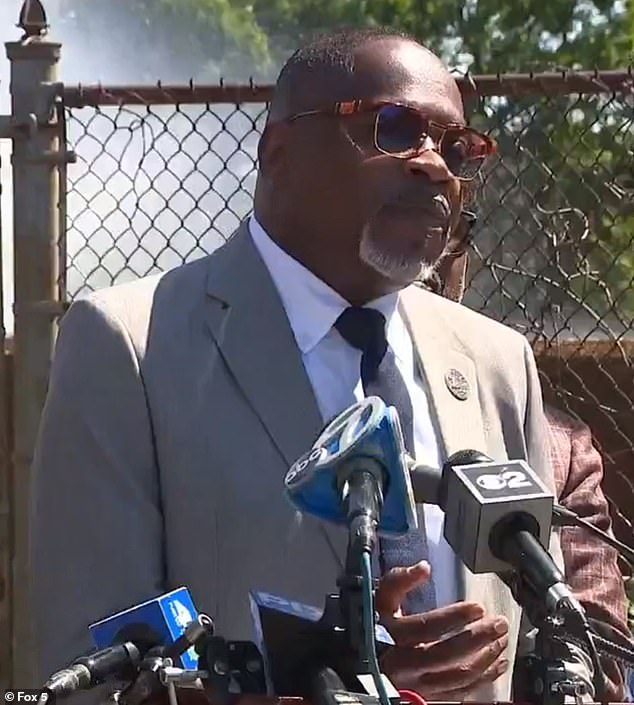 Village Mayor Waylyn Hobbs Jr. (pictured) warned the Village's more than 58,000 residents about the chemicals and said they are trying to replace the treatment plant.