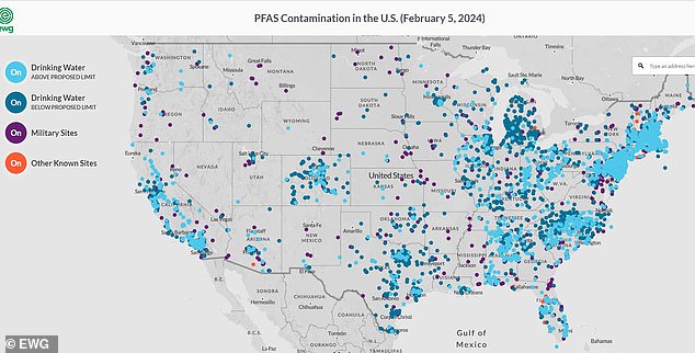 Recent EPA data found that more than 70 million Americans drink tap water containing 