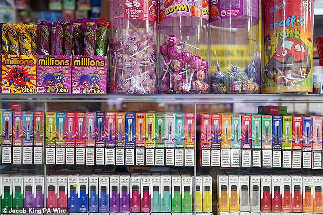 Unregulated disposable vaporizers can be sold in candy stores, novelty stores, and even toy stores.