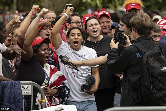 As he seeks the presidency for a third time, Trump is looking to win over black and Hispanic voters, both groups where he has seen gains.