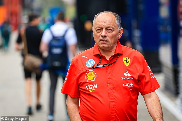 It could be Ferrari team principal Fred Vasseur's latest notable mistake.