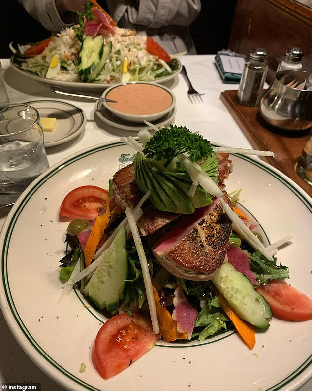 A special Ahi tuna lunch is one of the recommendations on the grill's Instagram page.