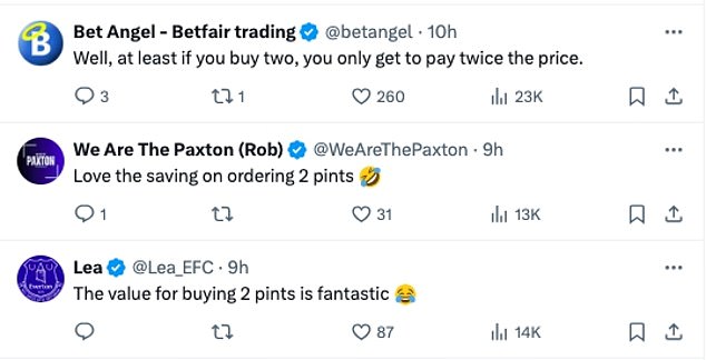 1716539022 788 Darts fans left stunned by disgusting beer prices as they