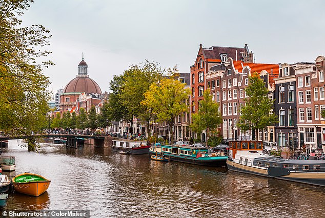 Belgian suspect Nongo B. was allegedly captured on security footage walking with Castledine along the banks of the Singel Canal moments before his death.