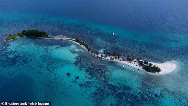 Highlight of Teresa's trip is picnicking at 'desert' Laughing Bird Cay