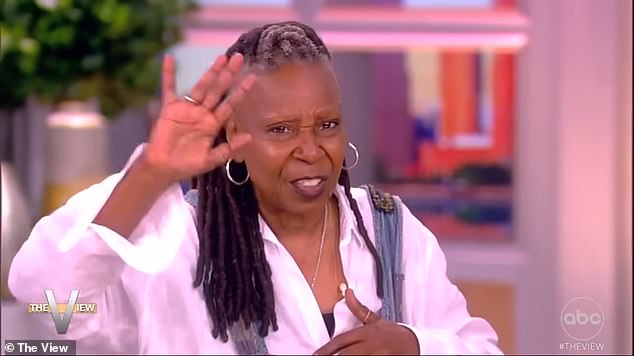 During his appearance on The View, Charlamange was ambushed by the show's hosts, who demanded to know why he refused to endorse Biden in 2024. When Charlamange mentioned third-party candidates, Whoopi said: 