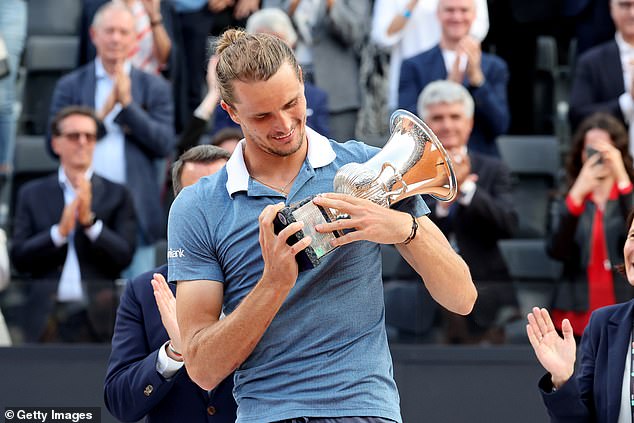 Zverev won his second title in Rome with a boost of confidence heading into Roland Garros.