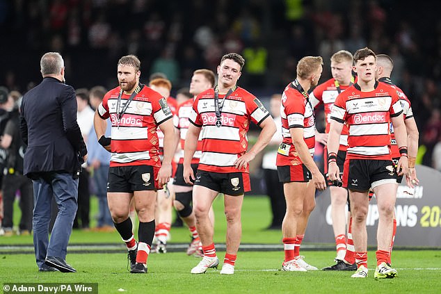 Gloucester's defeat ended their hopes of a cup double this season.