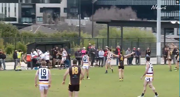 Templeton's legal team will argue that the council, Balwyn Football Club and the Eastern Football League were negligent in placing the player exchange and fence too close to the ground.