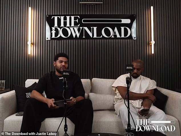 In an attempt to set the record straight while appearing on Justin LaBoy's The Download podcast, the rapper explained why he came into physical contact with a man, who he believed had inappropriately touched his wife Bianca Censori.