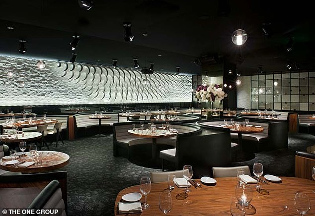 Sietsema compared the interior of the prestigious restaurant to an amusement park because of its unusual interior decoration.