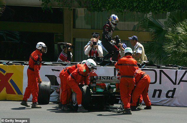 A nightmare for Klien with his Grand Prix done and dusted after a crash on the first lap