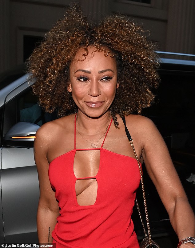 Spice Girl Mel B is said to have signed up for the action show, which will debut on Netflix later this year (Mel pictured in April).