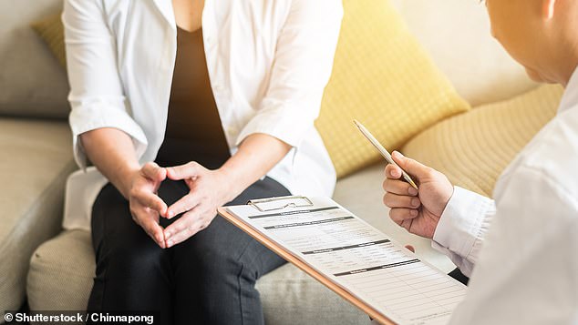 The NHS declared last year its intention to wipe out cervical cancer by 2040, but data showed only 69 per cent of women aged 25 to 64 had come forward for screening (file photo ).