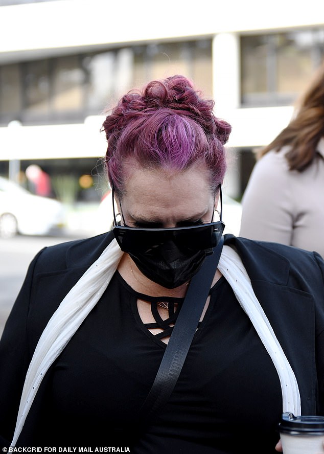 Stein's lawyers suggest it was his ex-partner Kallista Mutten (pictured) who allegedly shot the schoolgirl.