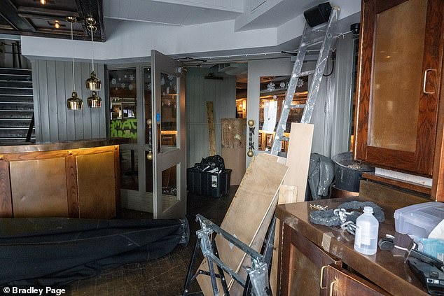 Inside Marco Pierre White's former restaurant, where up to 400 squatters stayed