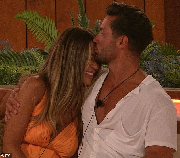 The couple had a turbulent 18-month relationship since they met in the Love Island villa in 2022 after winning the show together (pictured in 2022 on Love Island).