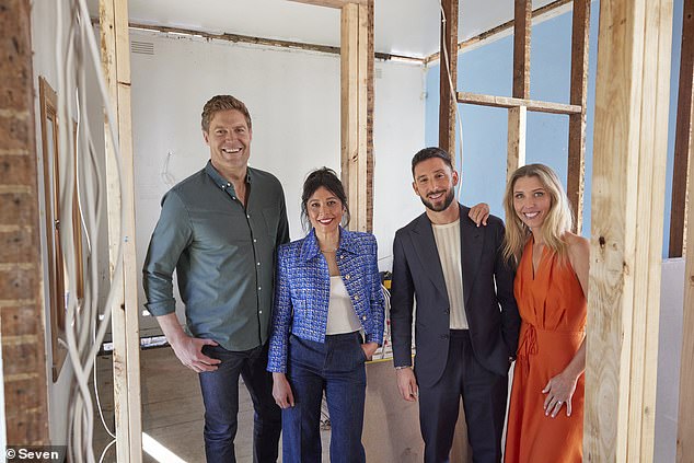 Renovator Lana Taylor, buying agent Simon Cohen and interior designer Rosie Morley join Chris as judges on the debut series. Everything in the photo