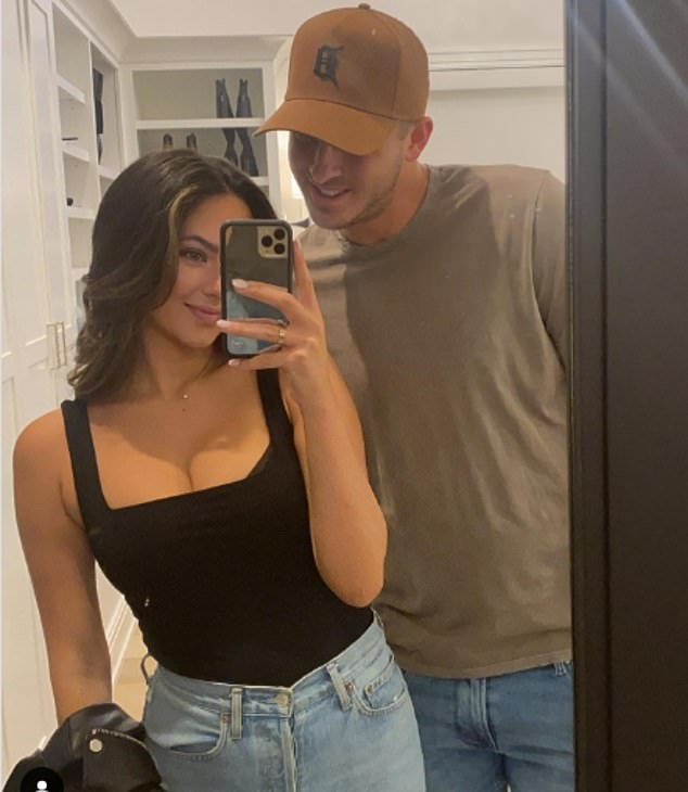 Weeks after her boyfriend was traded to Detroit in 2021, Christen shared an update on her life on Insta.