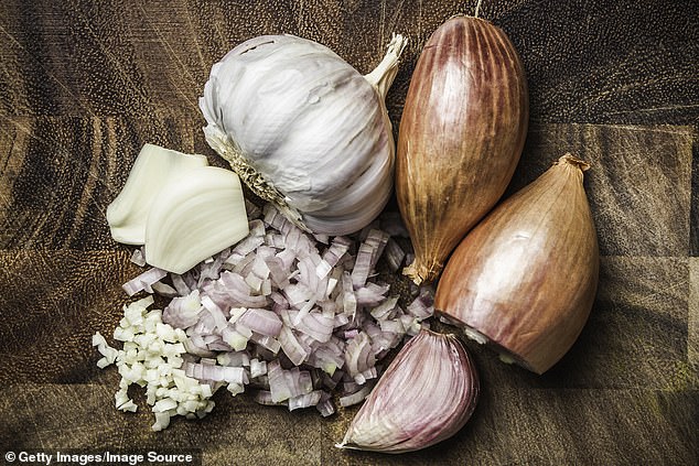 Dr. Reza explains that regular consumption of garlic can reduce the risk of heart attacks and cardiovascular diseases (file image)