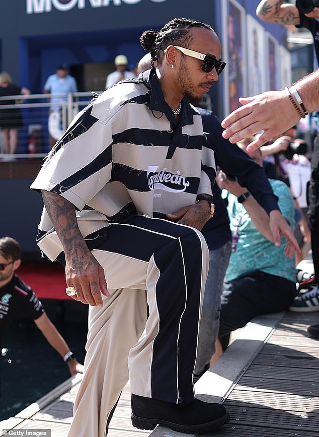 1716729047 779 Lewis Hamilton makes a bold fashion statement in an oversized