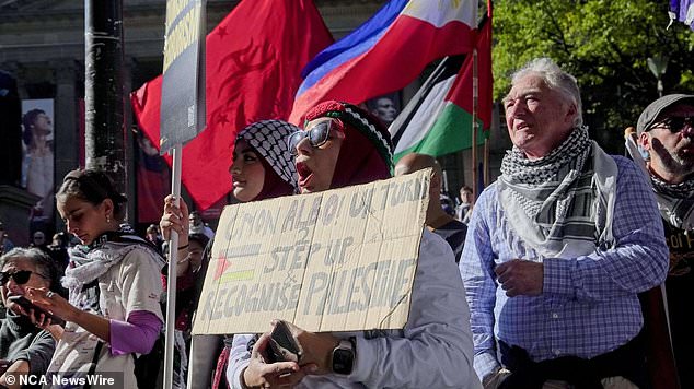 Sunday's demonstrations cap a week of diplomatic blows for the Jewish state, after the United Nations' two highest courts issued separate rebukes, warning of Israel's military offensive in Gaza.