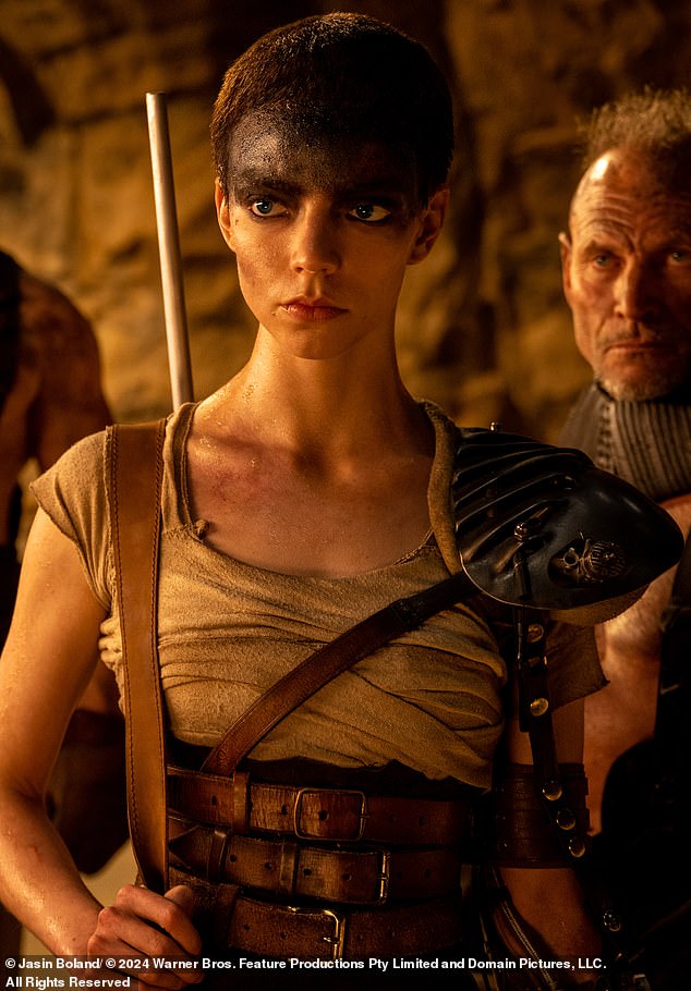 Anya insisted she was ready to defiantly cut her hair, but the film's director George Miller put an end to her plans (seen in Furiosa's character in the film).